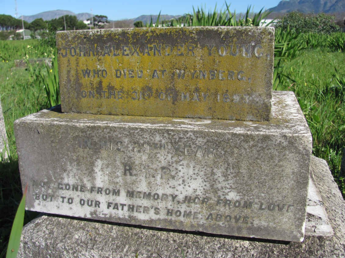 YOUNG John Alexander -1893