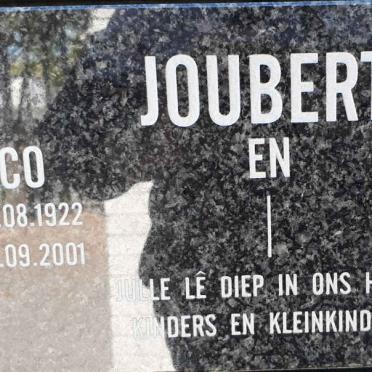 JOUBERT Nico 1922-2001 &amp; Issie 1930-1987