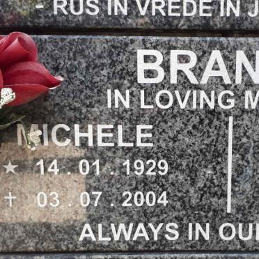 BRANCA Michele 1929-2004