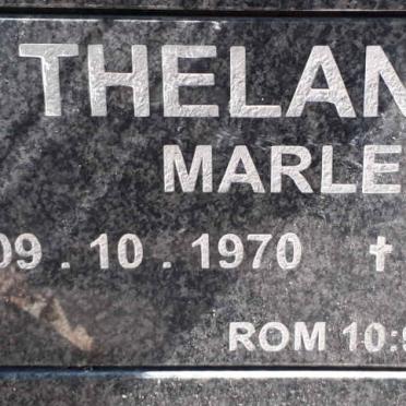THELANDER Marlene 1970-2016