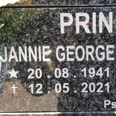 PRINSLOO Jannie George 1941-2021
