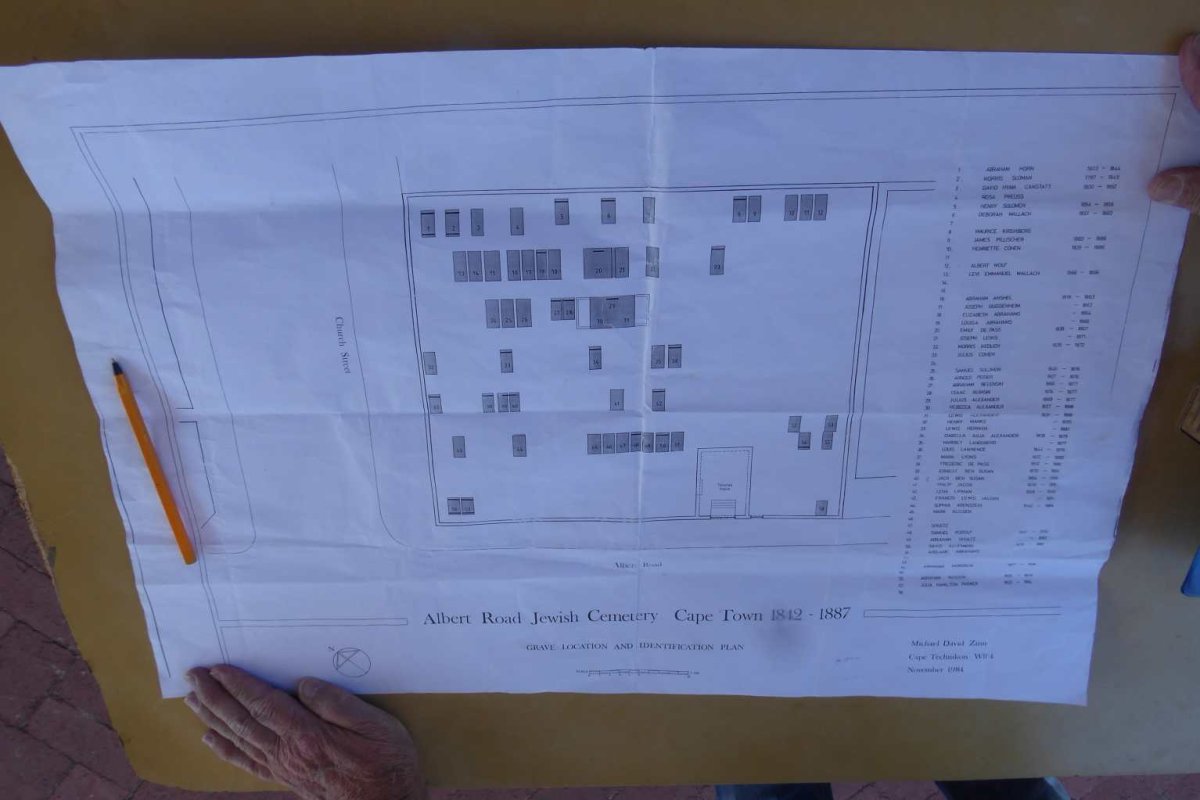 4. Cemetery map