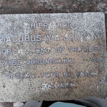 JORDAAN Jacobus W.A. -1953