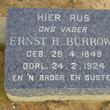 BURROWS Ernst H. 1849-1924