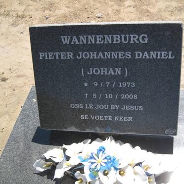 WANNENBURG Pieter Johannes Daniel 1973-2008