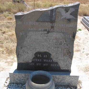 ZYL Magdalena, van nee VAN DER WESTHUIZEN ??-1982