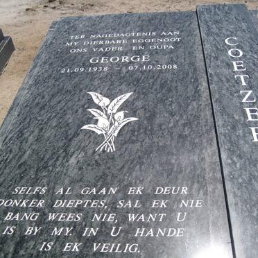 COETZEE George 1938-2008 