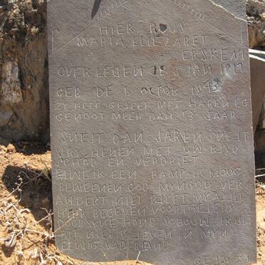 ERSKEM Marta Eliezabet 1843-1917