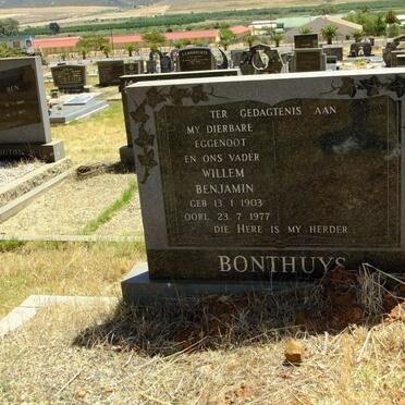 BONTHUYS Willem Benjamin 1903-1977