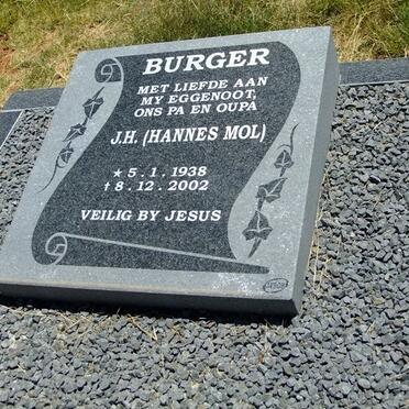BURGER J.H. 1938-2002