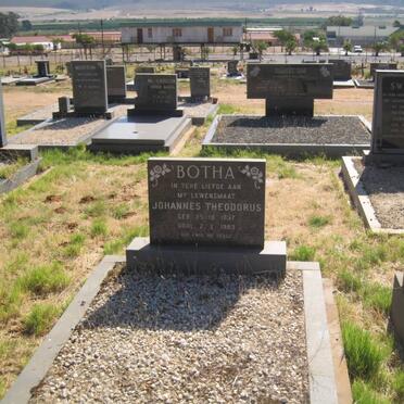 BOTHA Johannes Theodorus 1897-1983