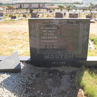 MOUTON Abraham Johannes 1915-1987