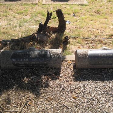 NIEKERK Adriaan P., van 1885-1967 &amp; Susannah F. 1899-1971