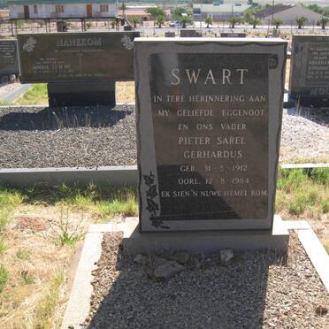 SWART Pieter Sarel Gerhardus 1912-1984