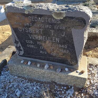 VERMEULEN Gysbert T.J. 1940-1962