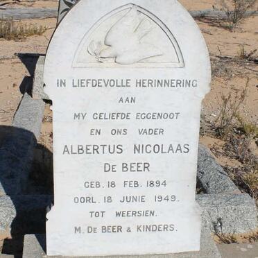 BEER Albertus Nicolaas, de 1894-1949