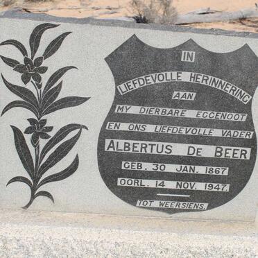 BEER Albertus, de 1867-1947