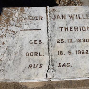 THERION Jan Willem 1890-1962