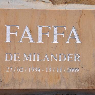 MILANDER Faffa, de 1994-2009