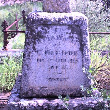 PETER William Keith -1935