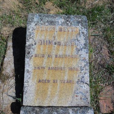 DUN David Blyth -1936