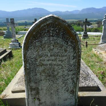 McGREGOR Joseph -1890