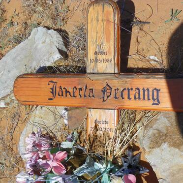 PERRANG Janetta 1936-2011