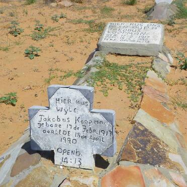 KOOPMAN Jakobus 1917-1990