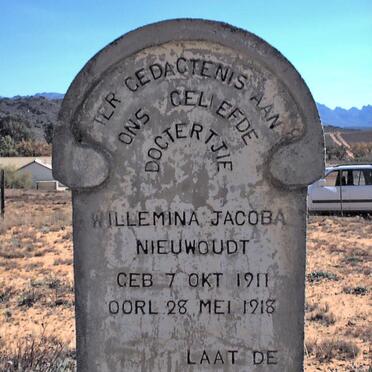 NIEUWOUDT Willemina Jacoba 1911-1918