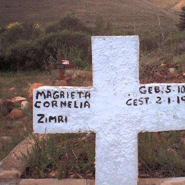 Western Cape, CLANWILLIAM district, Cederberg, Grootkloof 273_1, farm cemetery