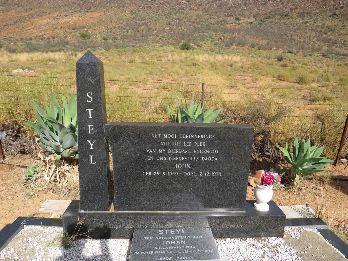 STEYL John 1929-1974 :: STEYL Johan 1953-2013