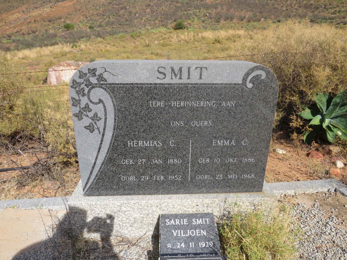 SMIT Hermias C. 1880-1952 & Emma C. 1886-1968