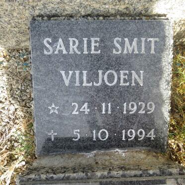 VILJOEN Sarie, SMIT 1929-1994