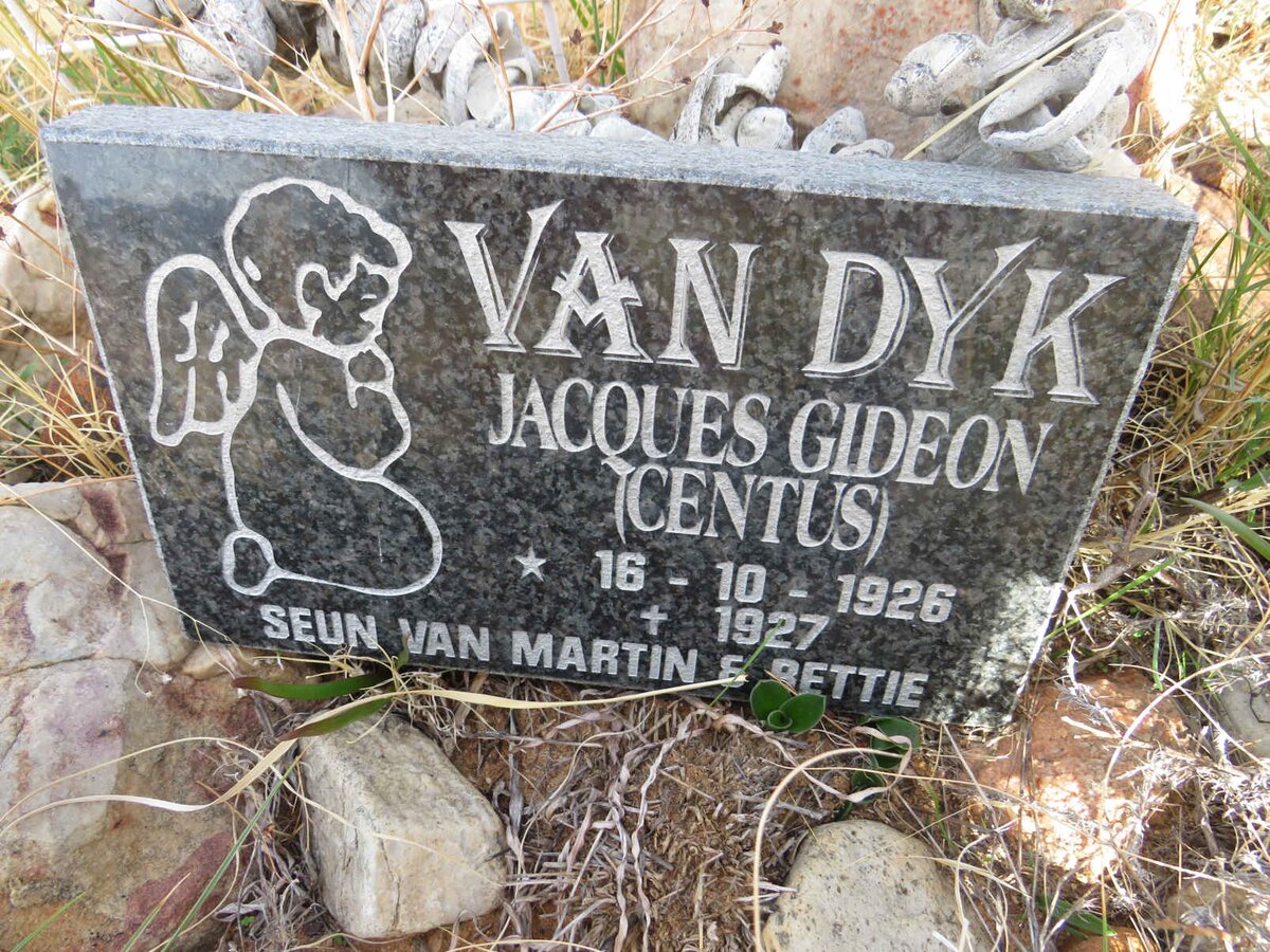 DYK Jacques Gideon, van 1926-1927