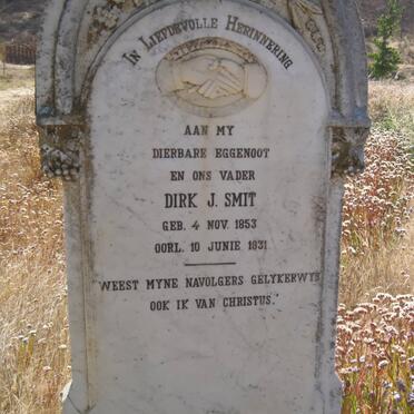 SMIT Dirk J. 1853-1931