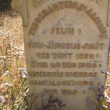 SMIT Dirk Jacobus 1882-1902