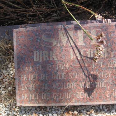 SMIT Dirk Jacobus 1924-1996