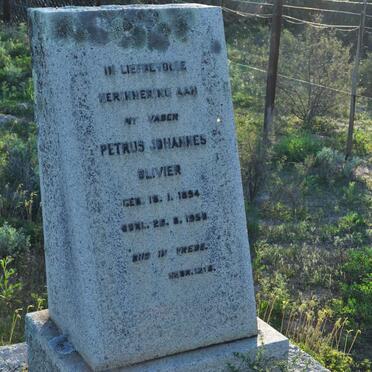 OLIVIER Petrus Johannes 18?4-195?