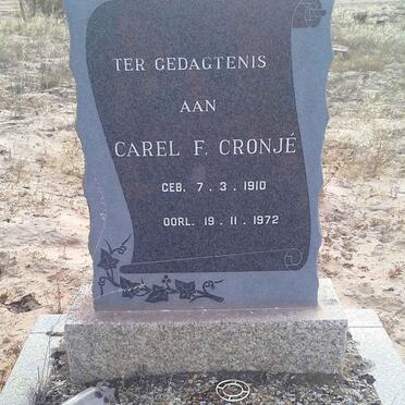 CRONJE Carel F. 1910-1972