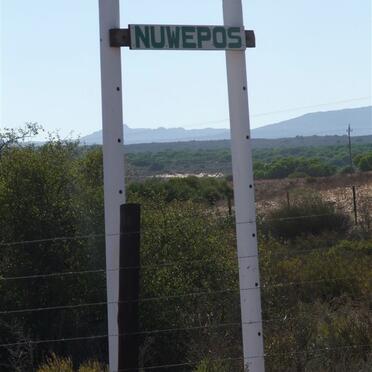 1. The farm Nuwepos in the Graafwater district