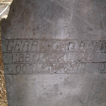 Western Cape, CLANWILLIAM district, Graafwater, Rietfontein 96_1, farm cemetery