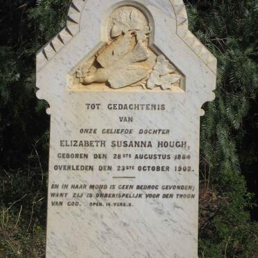 HOUGH Elizabeth Susanna 1884-1902