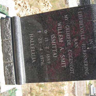 SMIT Willem A. 1889-1976