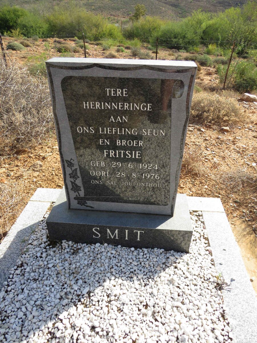 SMIT Fritsie 1924-1976