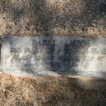 LUBBE Barry 1892-1955