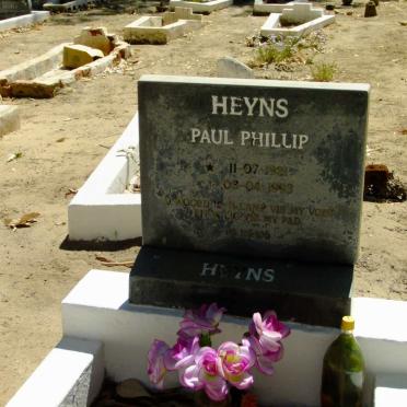 HEYNS Paul Phillip 1921-1993