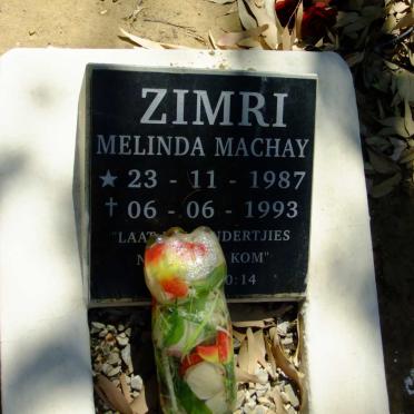 ZIMRI Melinda Machay 1987-1993