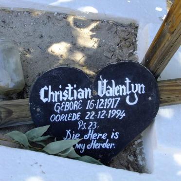 VALENTYN Christian 1917-1994