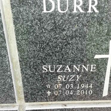 DURR Suzanne 1944-2010