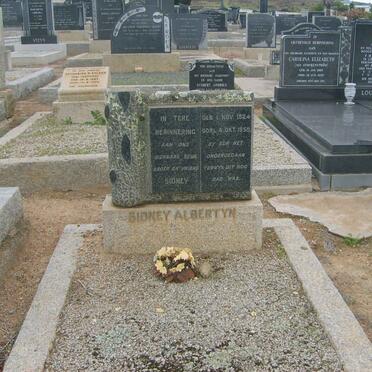 ALBERTYN Sidney 1924-1950